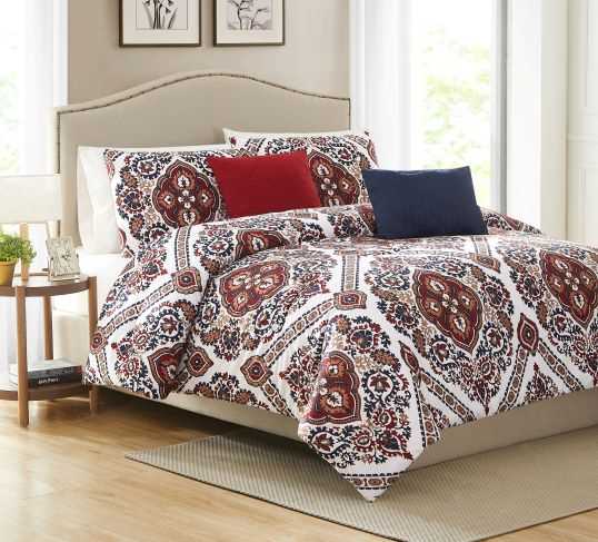 Juniper 5pc Reversible Comforter Set Queen - H630557024