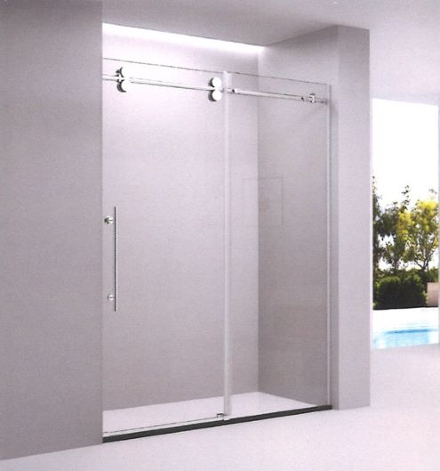 60 In X 76 In Tempered Glass Shower Enclosure H950349541